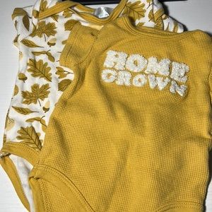Baby fall onesies 0-3M
